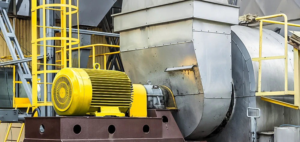 Fan blower and ventilator drive motors